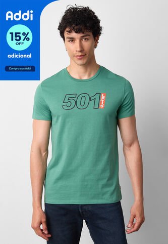 Camiseta Levi's Graphic Verde Levis