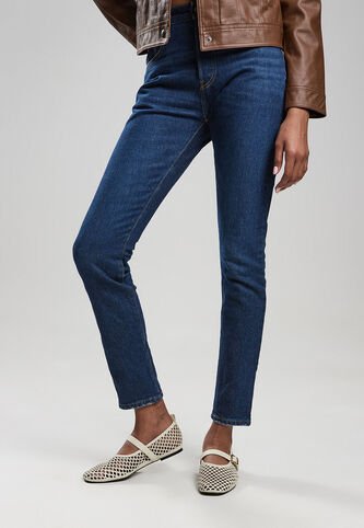 Jean Levi's 501 Skinny Fit Índigo Oscuro Levis