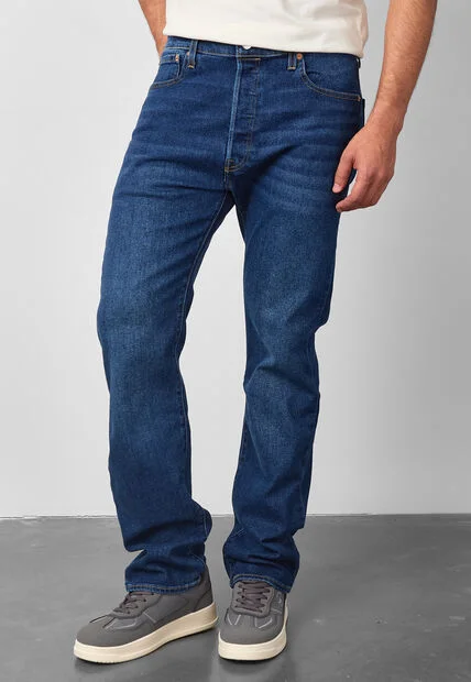 Jean Levi's 501 Original Fit Índigo Medio