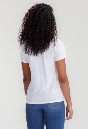 Camiseta Blanco-Rojo-Azul Raf Levi's