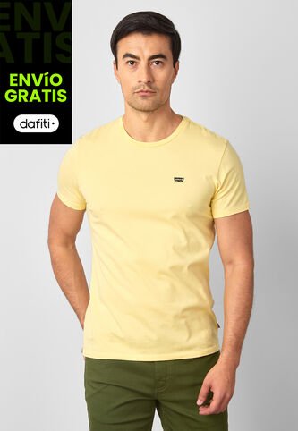 Camiseta Levi's Amarillo Levis