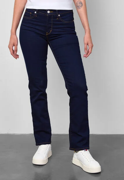 Jean Levi's 314 Shaping Straight Fit Índigo Oscuro