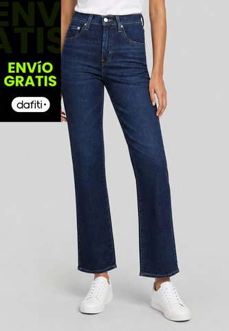 Jean Levi's 724 Slim Straight Fit Índigo Medio Levis