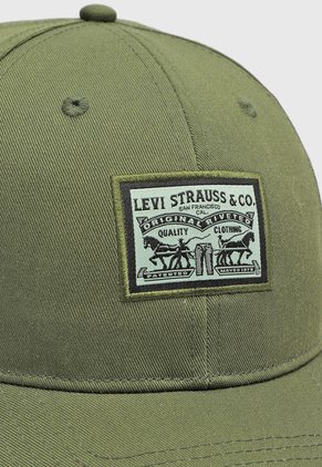 Gorra Verde Oliva Levi's