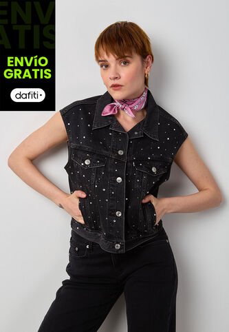 Chaleco Levi's Shrunken 90s Negro Levis