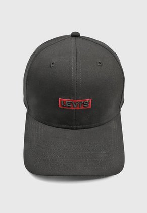 Gorra Negro-Rojo Levi's