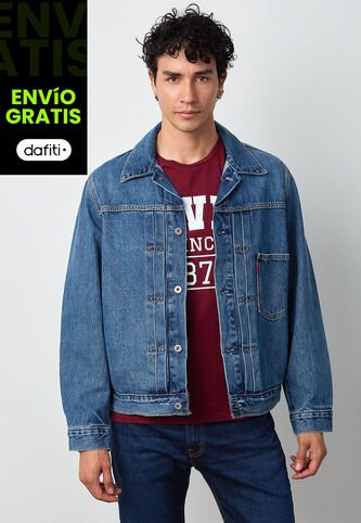 Chaqueta Denim Levi's Trucker Índigo Medio Levis