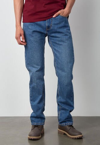 Jean Levi's 505 Regular Fit Índigo Claro Levis