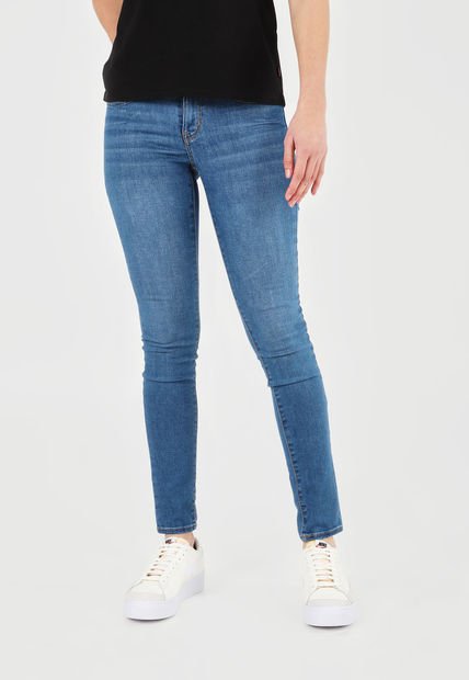 Jean Azul Claro Levi's Shapping Skinny Fit