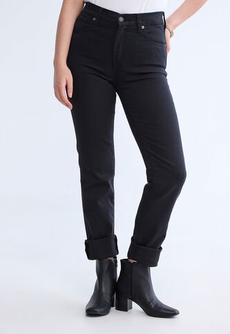 Jean Levi's 724 Slim Straight Fit Negro Levis