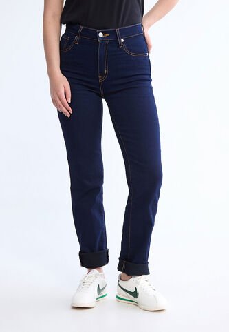 Jean Levi's 724 Slim Straight Fit Índigo Oscuro Levis