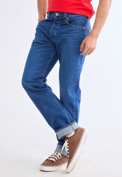 Jean Levi's 501 Original Fit Índigo Medio