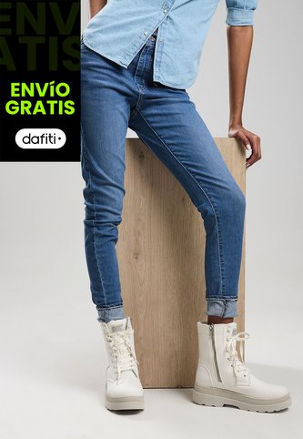 Jean Levi's 720 Super Skinny Fit Índigo Medio. Levis