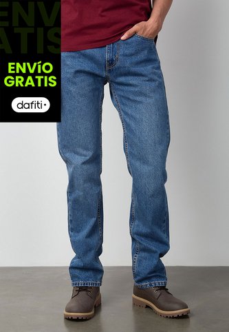 Jean Levi's 505 Regular Fit Índigo Claro Levis