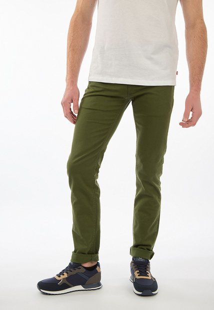Jean Levi's 511 Slim Fit Verde Militar