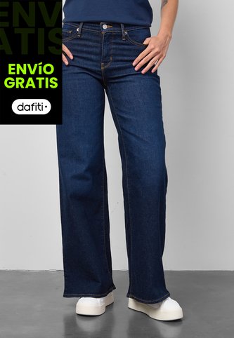 Jean Levi's 318 Shaping Wide Leg Índigo Oscuro Levis