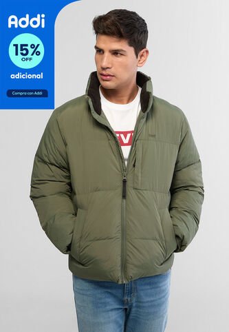 Chaqueta Acolchada Levi's Marshmallow Verde Oliva Levis