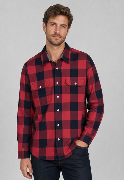 Camisa Levi's Classic Worker Rojo