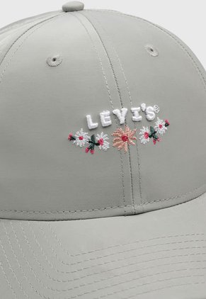 Gorra Gris-Blanco-Rosa Levi's