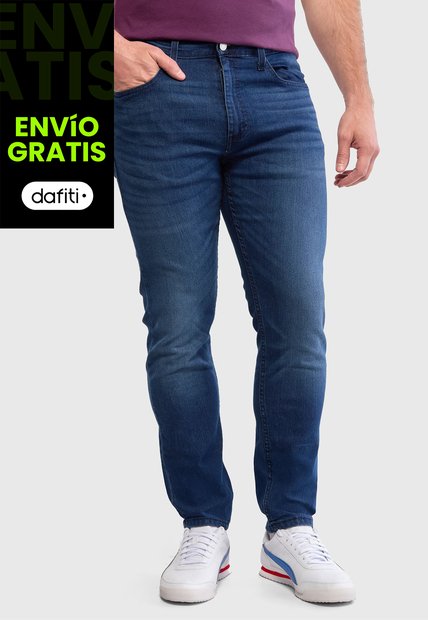Jean Levi's 512 Slim Taper Fit Índigo Medio