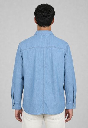 Camisa Denim Levi's Worker Índigo Claro