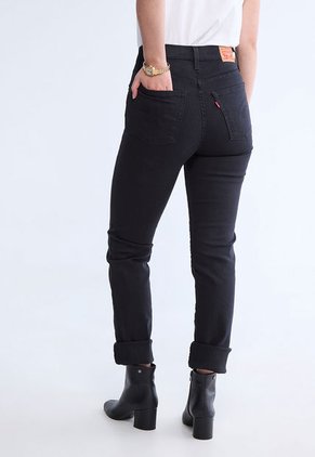 Jean Levi's 724 Slim Straight Fit Negro