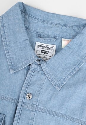 Camisa Denim Levi's Worker Índigo Claro