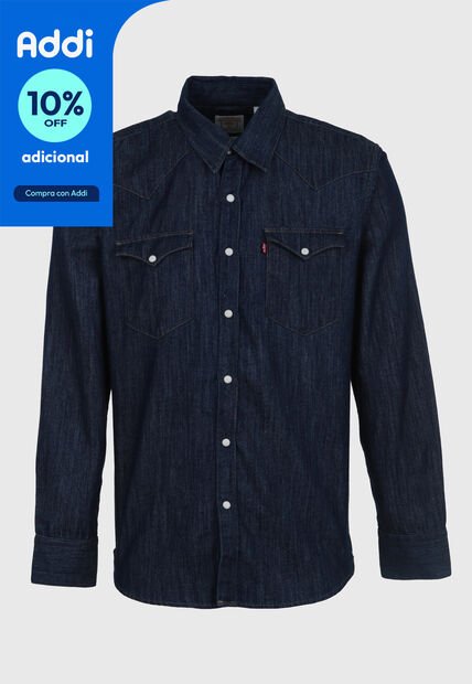 Camisa Denim Levi's Barstow Western  Índigo Oscuro