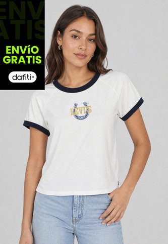 Camiseta Levi's Beige Claro Levis