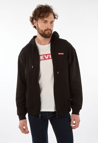 Hoodie Levi's Negro Levis