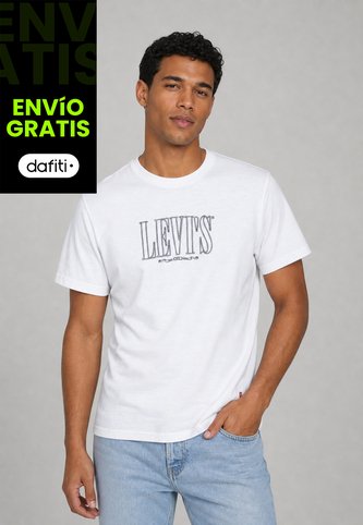 Camiseta Levi's Relaxed  Marfil Levis