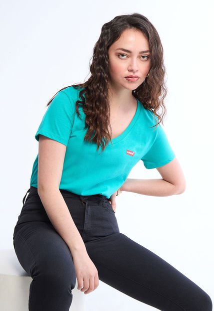 Camiseta Turquesa Levi's