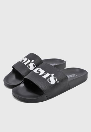 Playera Negro-Blanco Levi's