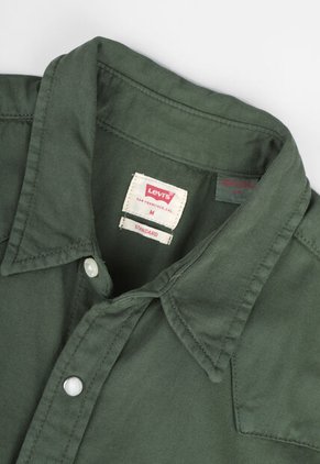 Camisa Levi's Classic Western Verde