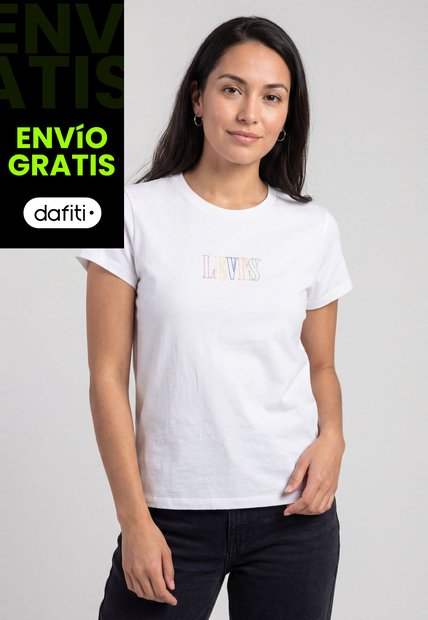 Camiseta Levi's Graphic Authentic Blanco