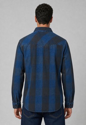 Camisa Denim Levi's Relaxed Western  Azul