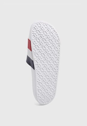 Playera Blanco-Azul-Rojo Levi's