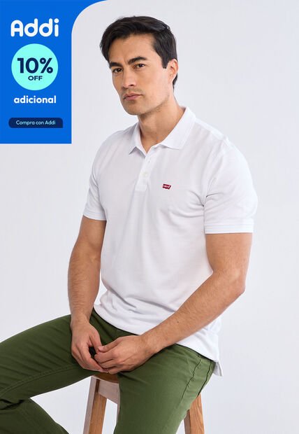 Polo Levi's Blanco