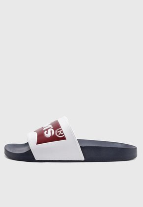 Playera Azul Navy-Rojo-Blanco Levi's