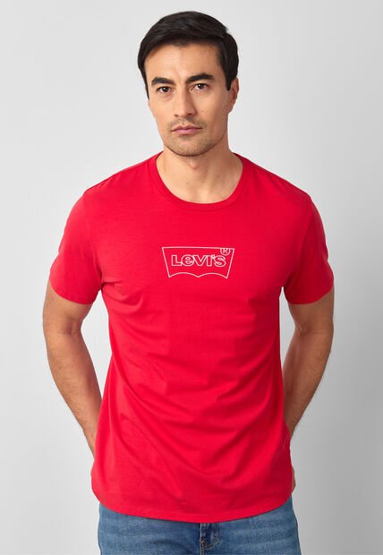 Camiseta Levi's Rojo