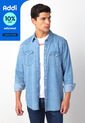 Camisa Denim Levi's Classic Western Índigo Claro de Levis