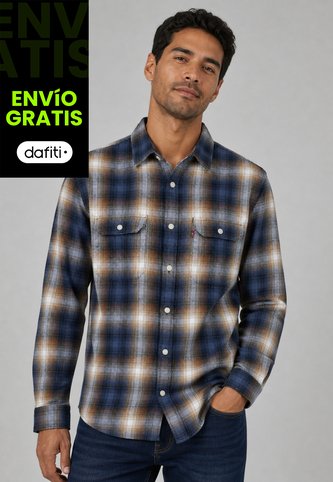 Camisa Levi's Jackson Worker Azul Levis