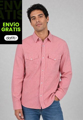 Camisa Levi's Relaxed Fit Western Rojo Levis
