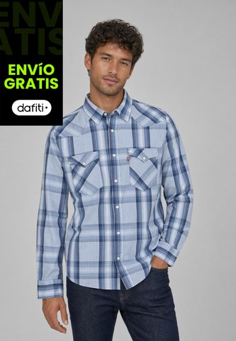 Camisa Levi's Classic Western Azul Levis