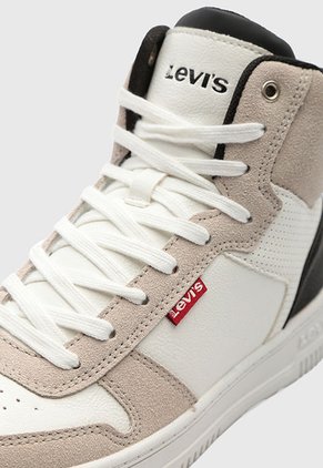 Tenis Levi's DRIVE HI 2 Blanco