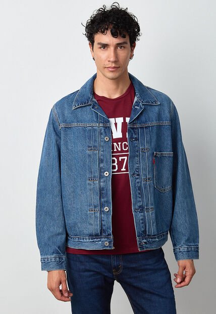 Chaqueta Denim Levi's Trucker Índigo Medio
