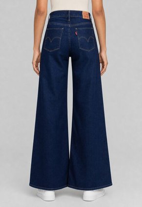 Jean Levi's 318 Shaping Wide Leg Fit Índigo Medio
