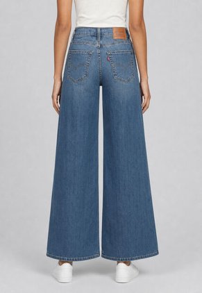 Jean Levi's 728 Wide Leg Fit Índigo Medio