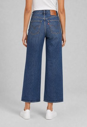 Jean Levi's Ribcage Straight Ankle Fit índigo Medio