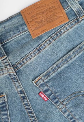 Jean Levi's 728 Wide Leg Fit Índigo Medio